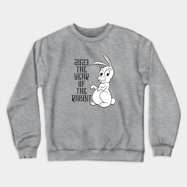 2023 Year of the Rabbit Crewneck Sweatshirt by Generic Mascots